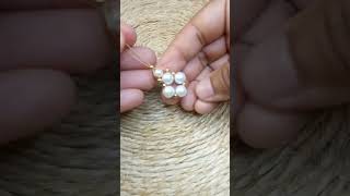 diy bisuteria bisuteriafacil handmade alambrismo tutorial aretes aretesartesanales [upl. by Lopez937]