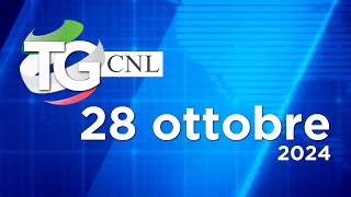 TG CNL  28 Ottobre 2024 [upl. by Esyle]