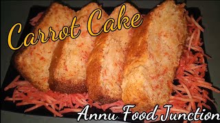 Eggless Carrot cake  Christmas cake  fruit cake  eggless cake  home made cake  ray cake recipe [upl. by Tremain]