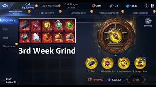 Legendary Weapon matts grind  Mir4  Week 3 [upl. by Sutphin]