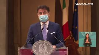 Coronavirus Conte annuncia chiusure e blocchi del nuovo DPCM [upl. by Rosamund273]