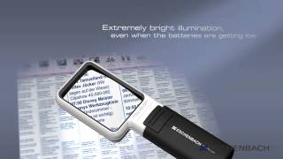 Eschenbach mobilux LED illuminated magnifiers [upl. by Cutcliffe782]