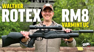 A LOT OF AIRGUN FOR THE MONEY THE WALTHER ROTEX RM8 VARMINT UC [upl. by Loux]