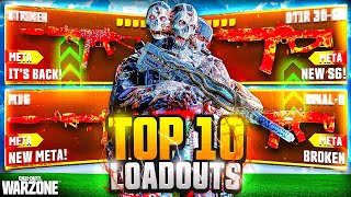 TOP 10 BROKEN META Loadouts in Warzone SEASON 6 [upl. by Newcomer]