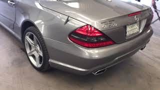 Sl550 MercedesBenz straight pipe [upl. by Suoirrad]