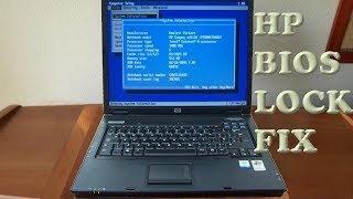 HP NX6110 wifi bios unlock no whitelist [upl. by Johansen]