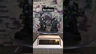 Servitors warhammer mechanicus miniature [upl. by Ybreh]