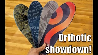 Orthotic showdown Powerstep vs Move Game Day vs FP Insole Gamechanger vs Remind Cush Classic [upl. by Leid]