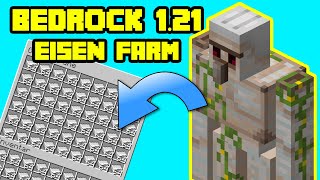 Minecraft Bedrock Eisenfarm 121 MCPEXBOXPS4Nintendo SwitchWin10 [upl. by Alderman]