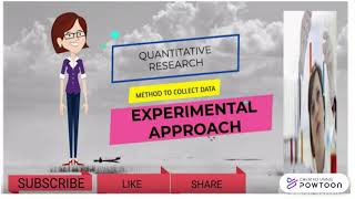 EXPERIMENTAL APPROACHES FOR A QUANTITATIVE METHOD BASED RESEARCH [upl. by Notsreik]