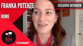 EXCLUSIVE Interview Franka Potente  Home The Fan Carpet [upl. by Noived]