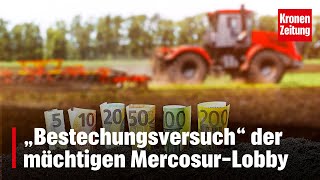 „Bestechungsversuch“ der mächtigen MercosurLobby  kronetv NEWS [upl. by Jt]