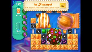 Candy Crush Soda Saga 4K Level 5021  5025 [upl. by Enyale]