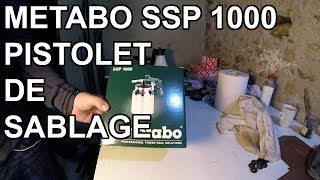 Sableuse Metabo SSP 1000 [upl. by Wenoa]