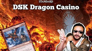 CRACKED CAPRICIOUS COMBO  DSK Dragon Casino  Duskmourn Standard Bo3  MTG Arena [upl. by Thunell]