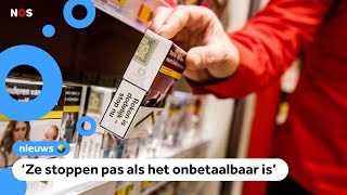 Plan Prijs van pakje sigaretten naar 40 euro [upl. by Ajet]