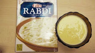 How to make Rabdi  Ready to cook Rabdi mix Review  EASY RABDI RECIPE  bijoyadoshomispecialmisti [upl. by Bealle]