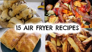 15 AIR FRYER RECIPES  WHAT TO COOK IN YOUR AIR FRYER  KERRY WHELPDALE [upl. by Loriner]