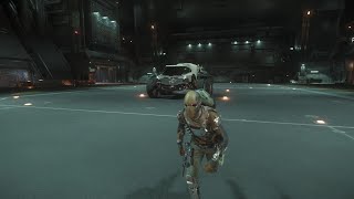 Parking My Ursa Inside My Aquila Star Citizen 324 Cargo Bay Magic [upl. by Adalie]