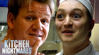 hell put what in his where now  Kitchen Nightmares UK [upl. by Nolak]