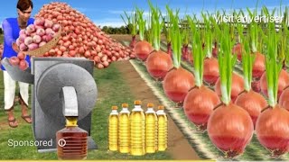 Onion Farmer Homemade Onion Hair Oil Fast Hair Growth Oil Hindi Kahani Moral Sto [upl. by Anirrok]