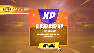 NEW INSANE Fortnite SEASON 1 CHAPTER 5 AFK XP GLITCH In Chapter 5 UNLIMITED XP [upl. by Aicilic]