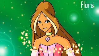 Flora Magic Winx  Winx club full animation [upl. by Rednaskela875]