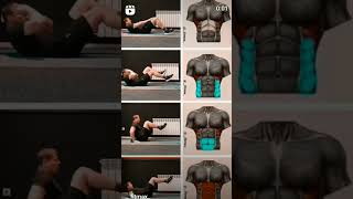 Sixpack workout at home 💪 motivation homeworjout viralshorts [upl. by Aiyn]