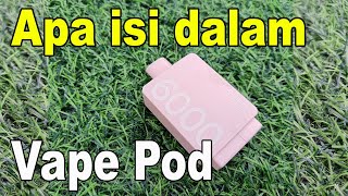 Apa ada dalam Vape Pod  What inside Vape Pod [upl. by Fisoi427]