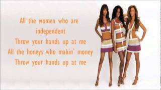 Destinys Child  Independent Women w Lyrics [upl. by Yhtir]