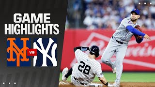 Mets vs Yankees Game Highlights 72424  MLB Highlights [upl. by Odlaniger]