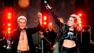 Billy Idol Miley Cyrus  Rebel Yell Live [upl. by Michigan601]