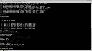 Autopwning with metasploit dbnmapdbautopwn features [upl. by Siegfried830]