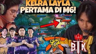 LAYLA PERDANA KELUAR DI M6  KELRA MENGGILA  FNATIC ONIC VS BTK MATCH 1  SWISS STAGE DAY 4 [upl. by Ellerrehc]