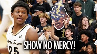 Mercy Miller heats up Notre Dame Sherman Oaks vs Venice high basketball highlights [upl. by Cosenza]