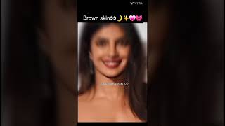 Brown skin hits different music bollywood song love fans 🌙✨️💗🎀🫀👀💖 [upl. by Eentihw793]