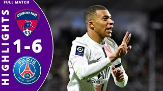 Clermont vs PSG 16 Highlights All Goals  Ligue 1 Uber Eats  2022 [upl. by Lightfoot]