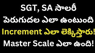 Telangana Teachers Increments and salary particularspromotion details [upl. by Osicran]