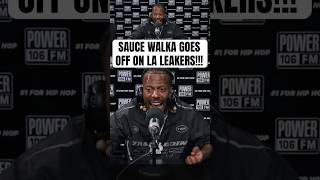 SAUCE WALKA Does A CRAZY Freestyle on LA LEAKERS REMIX [upl. by Rodama]