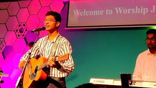 Cover Song  Build My Life  Bro Aaron David  Sunday Service  Mother Church  Lucknow  Nov ‘23 [upl. by Llennyl]