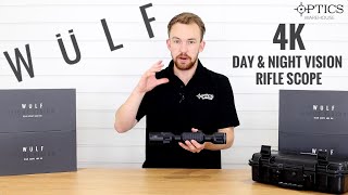 The NEW 2021 WULF 4K 324x Day amp Night Vision Rifle Scope  Quickfire Review [upl. by Beffrey]