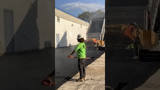 Asphalt paving at Pepsi Co Knoxville TN… only 3000 tons to go SOS Paving LLC 865 3115925 [upl. by Zanlog544]