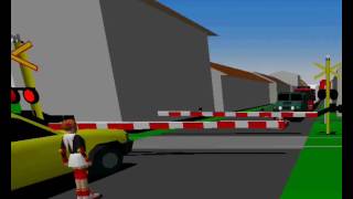 Ysflight Perlintasan Kereta Api Jln Jend Sudirman JPL 22 Cilacap Paling Terpopuler [upl. by Barbuto]