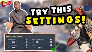 TOP 5 PRO SETTINGS IN CALL OF DUTY MOBILE CODM  callofduty shorts [upl. by Euhsoj386]