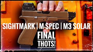 Budget Red Dot For Your Pistol  Final Thoughts on M3 Solar [upl. by Assisi292]