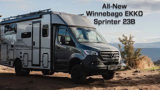 LichtsinnRVcom  New Winnebago EKKO Sprinter 23B on the MercedesBenz AWD Chassis [upl. by Chessy]