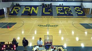 Spencerport High School vs Brockport High School Boys Basketball [upl. by Vincenz]