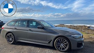 2022 BMW 5 series touring M sport G31 530e indepth review a plug in electric hybrid BMW [upl. by Aitnauq]