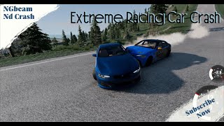 BeamNGDrive  EXTREME Racing Crashes 13 [upl. by Annauj994]