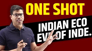 Indian economy on the eve of independence  One shot with Detail explanation  Class 12 Economics [upl. by Rinum]